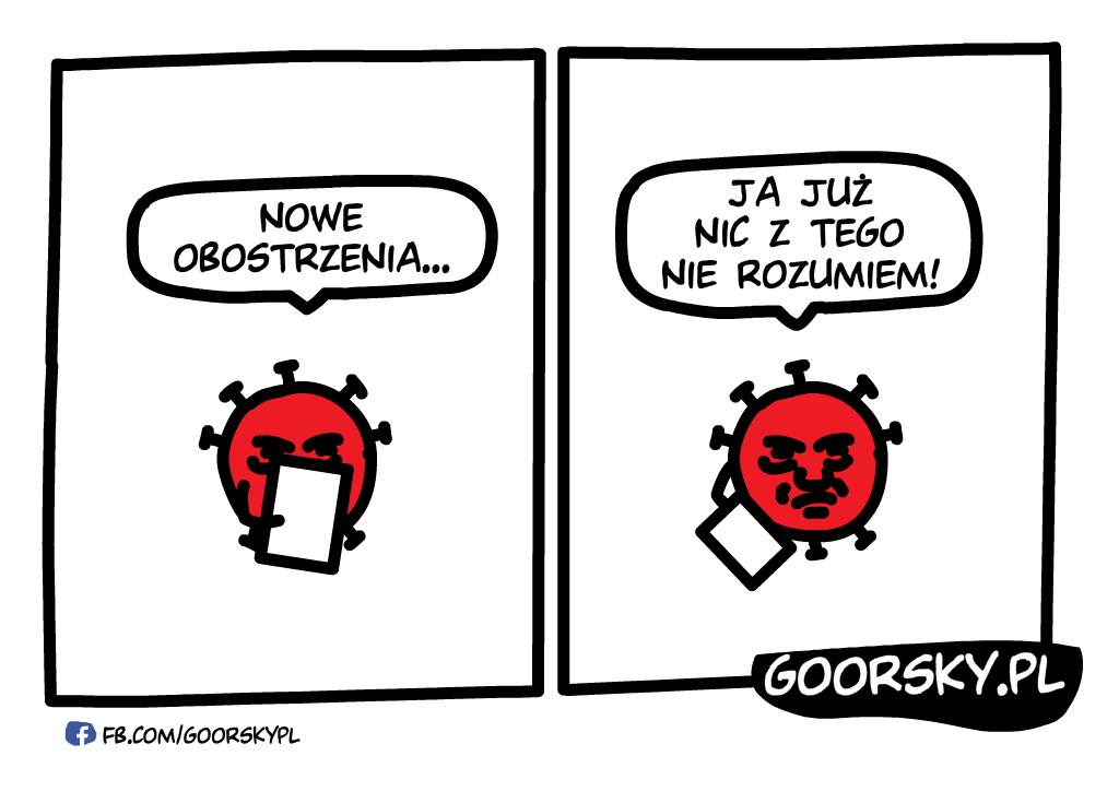  Nowe obostrzenia