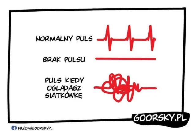Oglądanie siatkówki reprezentacji Polski