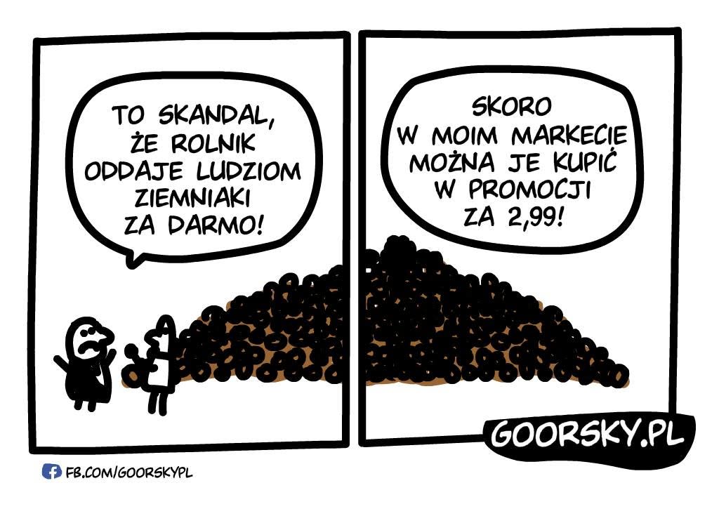Ziemniaki za darmo