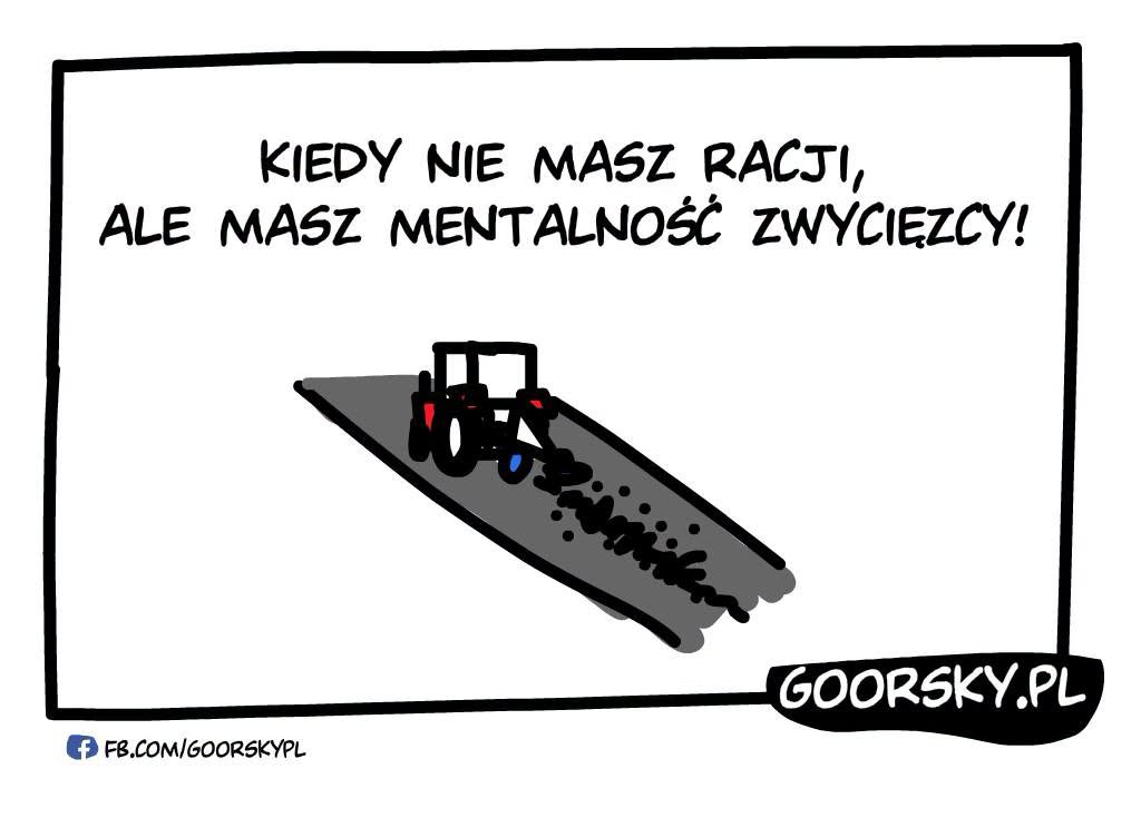 Rolnik zaorał asfalt
