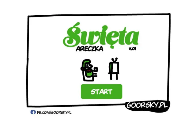Zapraszam do przetestowania mojej gry. Święta Areczka