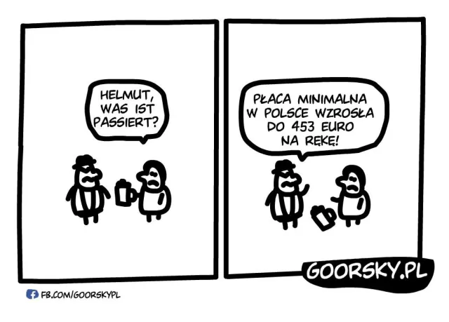 Rosnące zarobki Polaków irytują Niemców