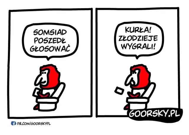 Idź na wybory i nie pozwól żeby somsiad wybrał to za Ciebie